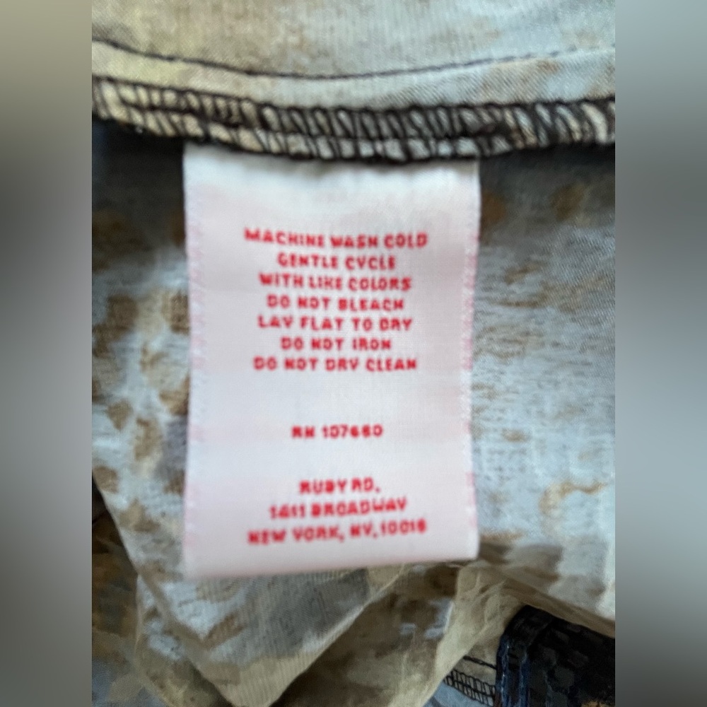 Ruby Rd. Multicolor Patterned Jacket Size 16w - image 5